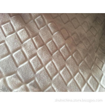 Flannel Shining Jacquard Link desisn Knitting Fabric